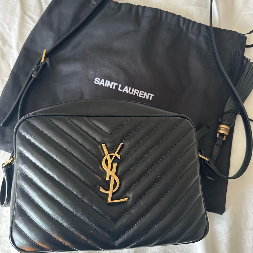 Saint Laurent Black Interior Bag